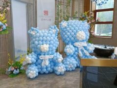 气球美陈 生日布置 小丑表演